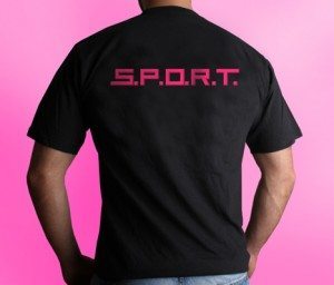 S.P.O.R.T. T-Shirt Rückseite
